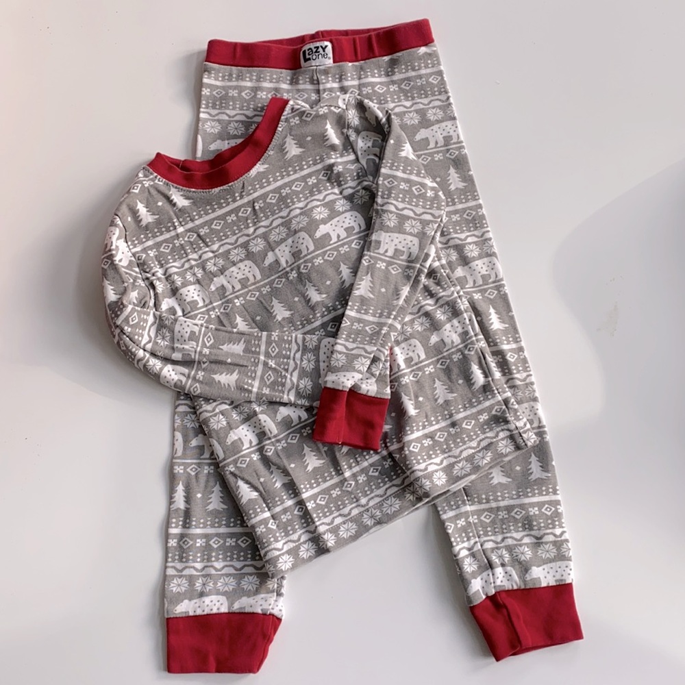 Lazy one toddler Christmas Pajamas